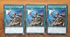 YU-GI-OH CARD:3 x  REINFORCEMENT OF THE ARMY - WIRA-EN052 1st EDITION.Free P&P picture