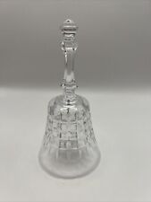 Crystal Bell...6 1/2 inch tall and 3 1/2 inch wide.. delicate design Z7 picture
