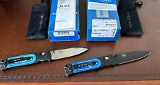 Benchmade 530 + 530BK Pardue Axis Lock 154CM Folding Pocket Knives - RARE picture