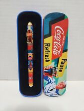 1996 Coca Cola Collectible Pen in Tin Pause Refresh Vintage picture