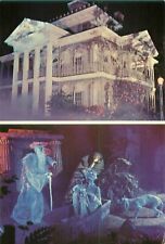 Vintage Disneyland Haunted Mansion New Orleans Unused Postcard 1981 picture