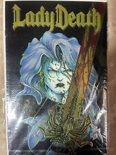 Lady Death Limited Series #1 - 1st print NM WP Chromium cover never read picture