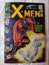 X-Men #18  1966 Stan Lee Great early Magneto cover Jack Kirby Cover art picture