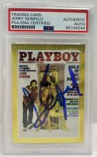Jerry Seinfeld Signed Card 1995 Chromium Playboy Rookie Autograph PSA/DNA picture