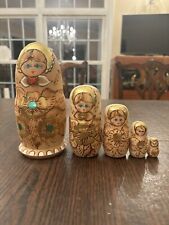 russian nesting dolls 5 piece picture
