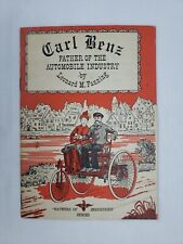 Vintage - Carl Benz Father Of the Automobile Industry Pamphlet- Leonard Fanning picture