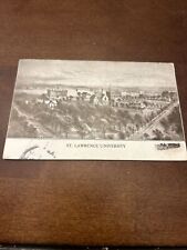 CANTON, NY New York ~ ST. LAWRENCE UNIVERSITY Birdseye  1912 Postcard picture
