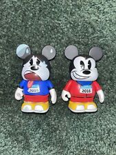 Disney Vinylmation 2016 Run Disney Complete Set of 2 Mickey Mouse picture