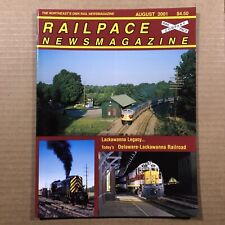 Rail Pace News Magazine 2001 August Railpace Lackawanna Legacy Delaware Lackawan picture