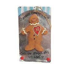 Gingerbread Grandma's Cooking  Christmas Cookie Ornament Love Roman Inc Read picture