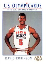 1992 David Robinson 16 Impel US Olympicards Trading Card TC CC picture