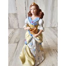 Lenox peasant princess legendary porcelain statue figurine limited vintage sans picture