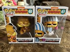 Set Of 2 Funko Pops Garfield -Garfield with Pooky & Garfield w/ Mug NEW 🔥 picture