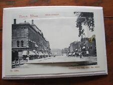 c1905 NATICK MASSACHUSETTS pull out 12 multiview PC ROTOGRAPH  MAIN ST SIGNS picture