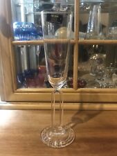 Riedel Crystal Champagne Flute Glass 2000 Millenium Signed picture