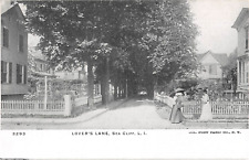 c.1905 Homes Lover's Lane Sea Cliff LI NY post card picture