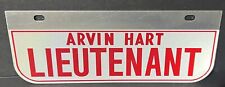 Arvin Hart Fire Department Lieutenant Plate picture
