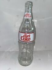 Vintage Diet Coke Glass Bottle 750ml Canadian picture