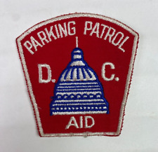 Washington DC Parking Patrol AID Patch E2 picture