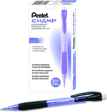 Pentel Champ Automatic Pencil, 0.7mm, Violet Barrel, Box of 12 (AL17V) picture
