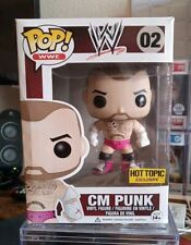 Funko Pop ~ WWE 02 ~ CM Punk ~ Pink Trunks ~ Hot Topic Exclusive..... picture