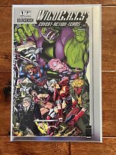 WildC.A.T.s SOURCEBOOK # 1 Silver Embossed Cover Image Comic 1993 WILDCATS Lee picture