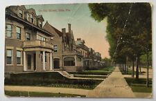 Erie PA Pennsylvania 6th Street Residences Vintage 1911 Postcard L2 picture
