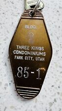 Three Kings Condominiums Park City, Utah Skiing Hotel Room Key 85-1 Bldg 8 picture