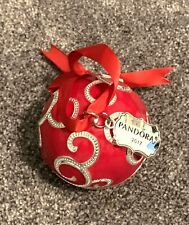 Pandora Red Enamel 2017 Rockettes Christmas Ornament picture
