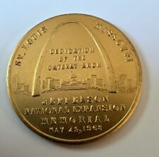 St Louis 1968 GATEWAY ARCH DEDICATION Commemorative COIN Token (1N) picture