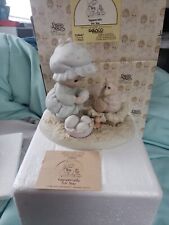 1988 Precious Moments Eggspecially For You Easter Egg Figurine 520667  In Box picture