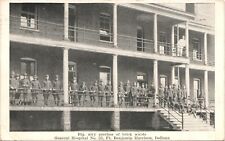 FT BENJAMIN HARRISON GENERAL HOSPITAL antique postcard INDIANA IN WW1 SOLDIERS picture