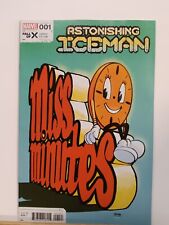 Astonishing Ice-man #1 miss minutes variant 2023 cover NM brand new picture