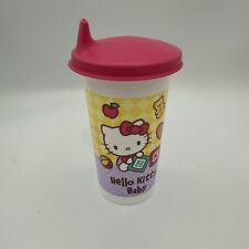 Tupperware Hello Kitty Baby 10oz / 310ml Bell Tumbler w/ Sipper Seal Pink New picture
