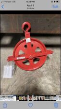 Crosby 12” pulley weatern gin block T350. 1000 Lb capacity picture