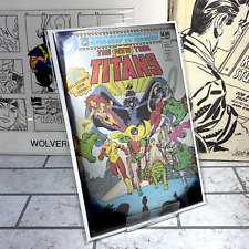 The New Teen Titans #1 Facsimile Edition (2023) Cover B Foil Variant picture