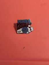 Vtg 1997 PSWBA 600 Bowling Club 25 Years Silver Lapel Hat Pin Pa State Women’s picture