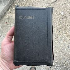 HOLY BIBLE w/ Helps / Pronouncing c.1940s NELSON KJV Methodist Publishing House picture