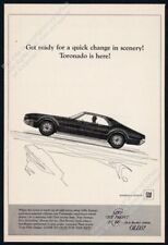 1966 Oldsmobile Toronado car photo Quick Change In Scenery vintage print ad picture