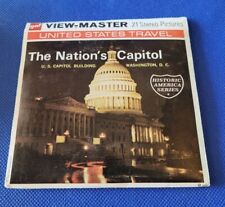 gaf A794 The Nation's Capitol Washington D.C. US Travel view-master Reels Packet picture