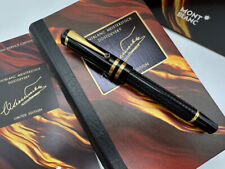MONTBLANC MEISTERSTUCK 1997 WRITERS EDITION FYODOR DOSTOEVSKY FOUNTAIN PEN M 18K picture