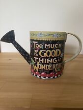 Mary Engelbreit  Metal Watering Can Collectible 2002 picture