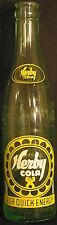Herby Cola (Yellow) ACL Soda Bottle 10oz  1956  Leavenworth, KANS. picture
