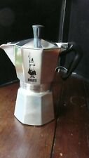 Bialetti Italy Moka Express Stovetop 6 cup Espresso Maker 12oz tank extra gasket picture
