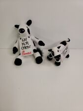 Chick-Fil-A Cow Plush EAT MOR CHIKIN COWS Lot of 2 - 2017  2009 picture