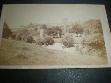 Cdv old photograph view 1 of Richmond Yorkshire by J Raine c1860s picture