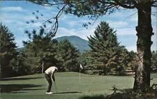 Manchester Country Club,VT Bennington County Golf Vermont Chrome Postcard picture