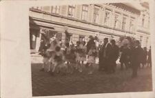 RPPC Postcard Funeral Procession c. 1920s  picture