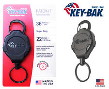 Key-Bak Ratch-IT Lock Retractable Key Holder Carabiner Super Duty 36” Cord picture