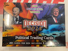 2024 Leaf Decision Rare Rainbow Foil Version Hobby Box (only 99 cases made) picture